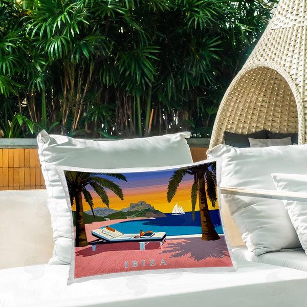 Stupell Industries Amelia Noyes | Ibiza Tropical Beach View