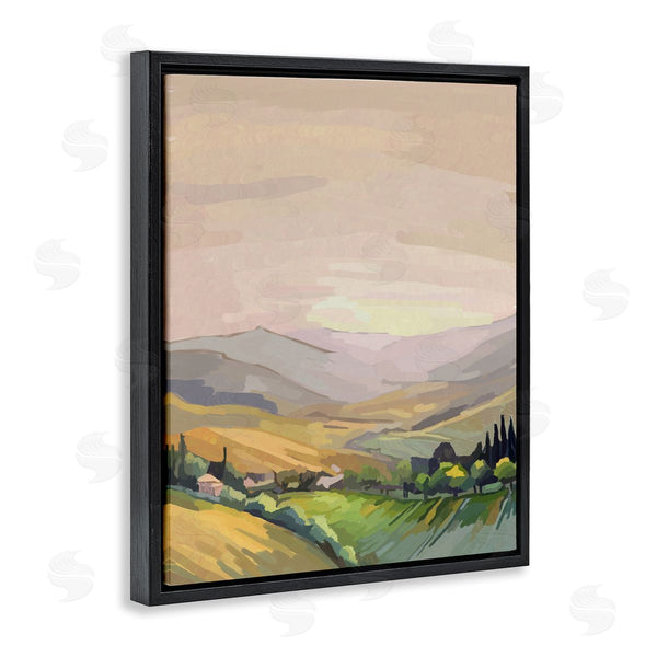 Stupell Industries Amelia Noyes | Italian Hills In Morning Sunrise