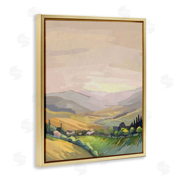 Stupell Industries Amelia Noyes | Italian Hills In Morning Sunrise