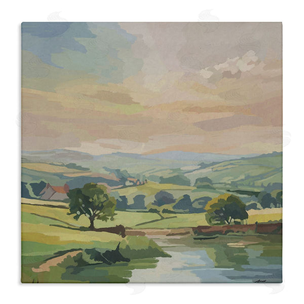 stupell industries Amelia Noyes | Midwestern Countryside Landscape