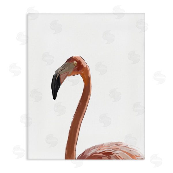 stupell industries Amelia Noyes | Minimal Flamingo Portrait Wall Art