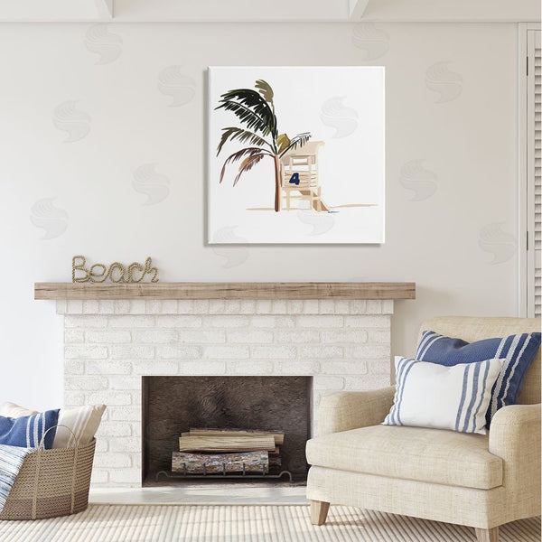 Stupell Industries Amelia Noyes | Minimal Tropical Beach Wall Art