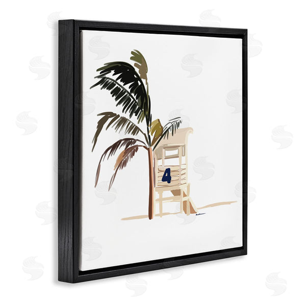 Stupell Industries Amelia Noyes | Minimal Tropical Beach Wall Art