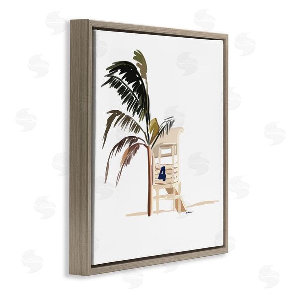 Stupell Industries Amelia Noyes | Minimal Tropical Beach Wall Art