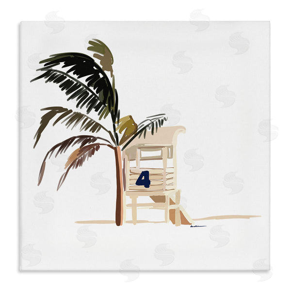 stupell industries Amelia Noyes | Minimal Tropical Beach Wall Art