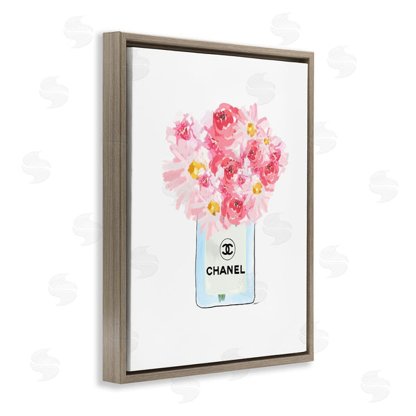 Stupell Industries Amelia Noyes | Mixed Pink Flower Bouquet Luxury Fashion Motif Wall Art