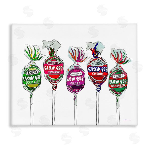 stupell industries Amelia Noyes | Modern Lollipop Candy Wall Art
