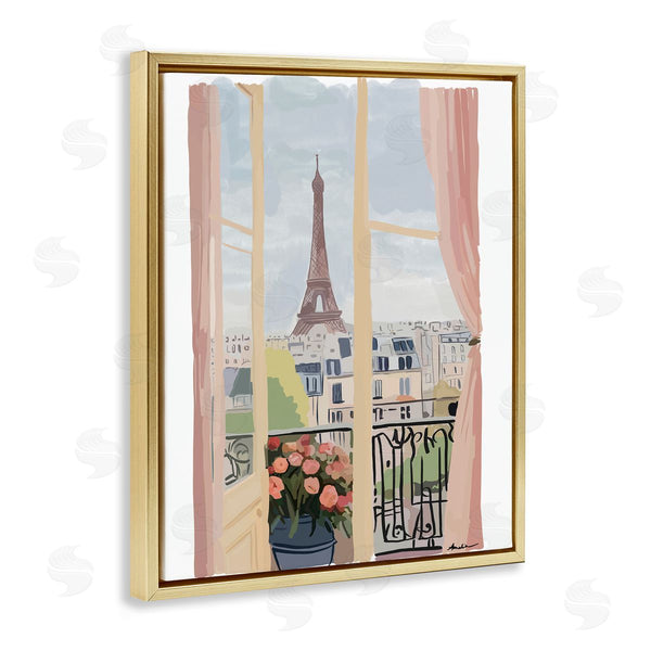 Stupell Industries Amelia Noyes | Parisian Window Overlook