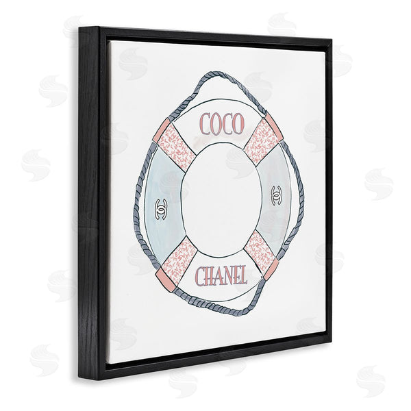 Stupell Industries Amelia Noyes | Pastel Fashion Motif Buoy Chic Nautical Preserver Wall Art