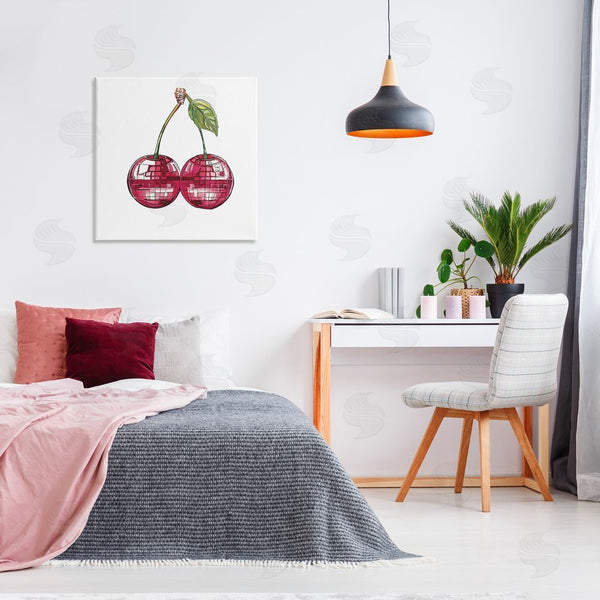 Stupell Industries Amelia Noyes | Patterned Cherry Fruit Wall Art