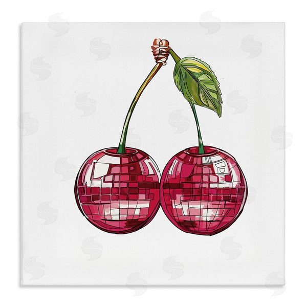 stupell industries Amelia Noyes | Patterned Cherry Fruit Wall Art