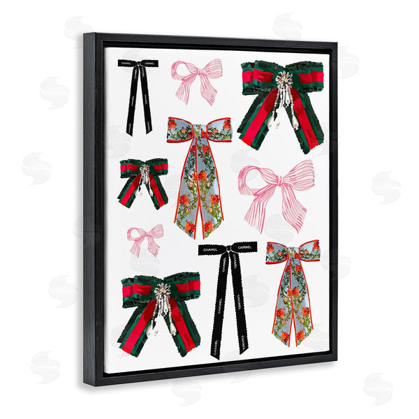 Stupell Industries Amelia Noyes | Patterned Fashion Ribbons Wall Art