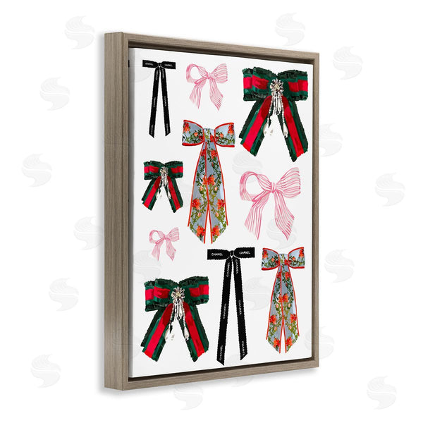 Stupell Industries Amelia Noyes | Patterned Fashion Ribbons Wall Art