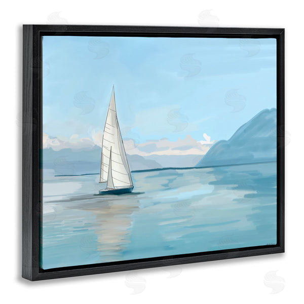 Stupell Industries Amelia Noyes | Peaceful Sailboat On Water Wall Art