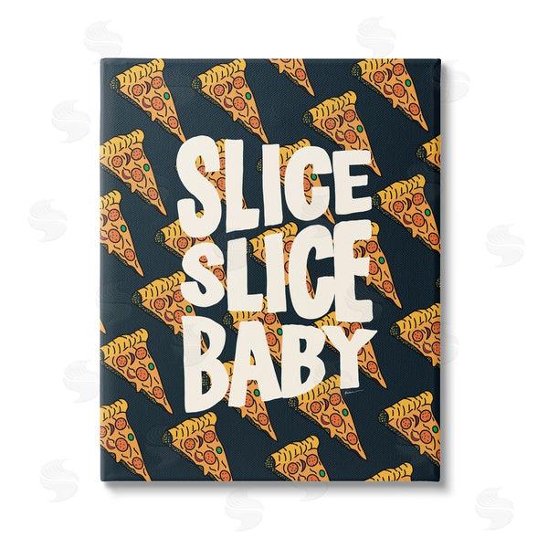 stupell industries Amelia Noyes | Pop Pizza Slice Baby Wall Art