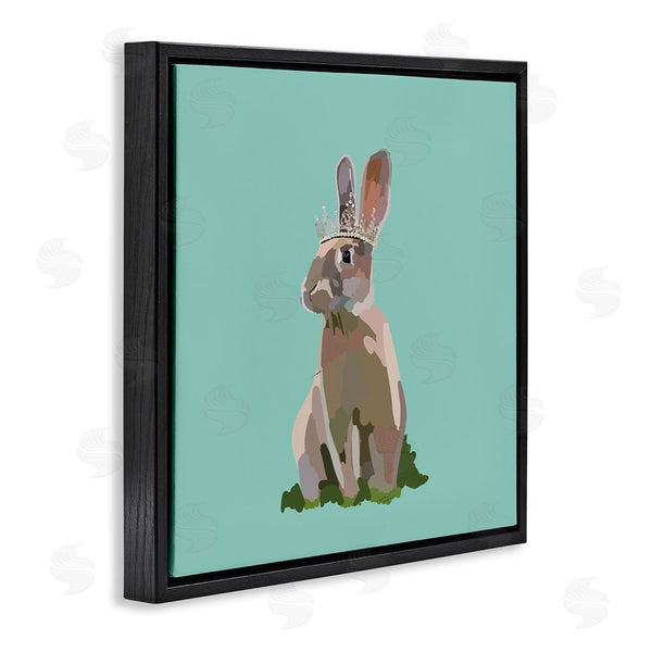 Stupell Industries Amelia Noyes | Rabbit With Royal Crown Wall Art