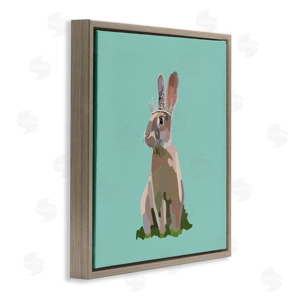 Stupell Industries Amelia Noyes | Rabbit With Royal Crown Wall Art