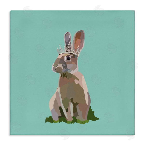 stupell industries Amelia Noyes | Rabbit with Royal Crown Wall Art