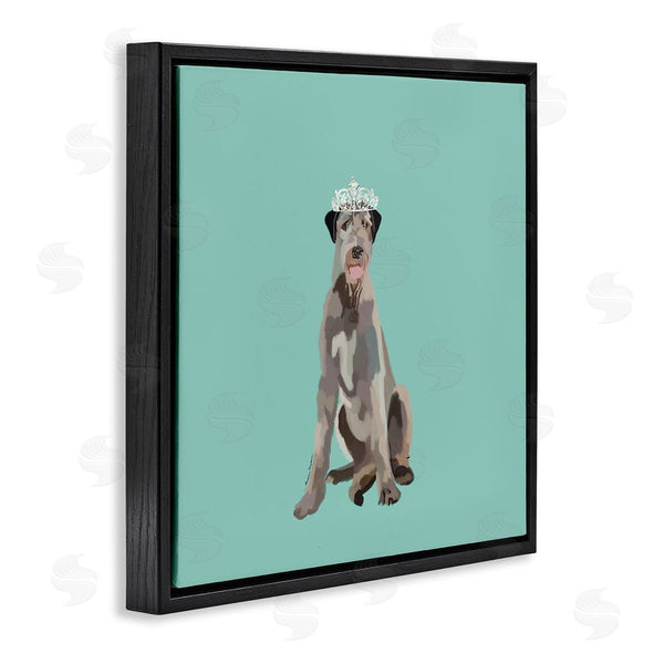 Stupell Industries Amelia Noyes | Regal Dog In Crown Wall Art
