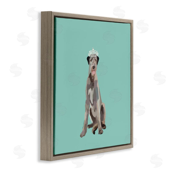 Stupell Industries Amelia Noyes | Regal Dog In Crown Wall Art
