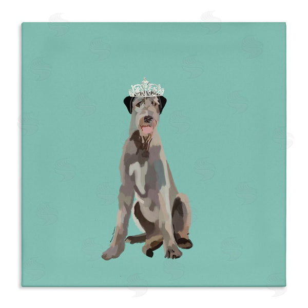 stupell industries Amelia Noyes | Regal Dog in Crown Wall Art