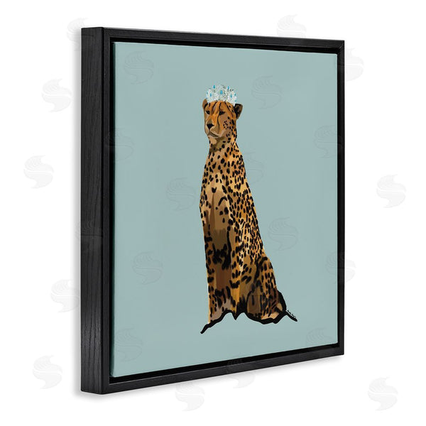 Stupell Industries Amelia Noyes | Regal Leopard With Crown Wall Art
