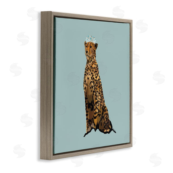 Stupell Industries Amelia Noyes | Regal Leopard With Crown Wall Art