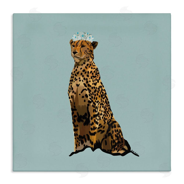 stupell industries Amelia Noyes | Regal Leopard with Crown Wall Art