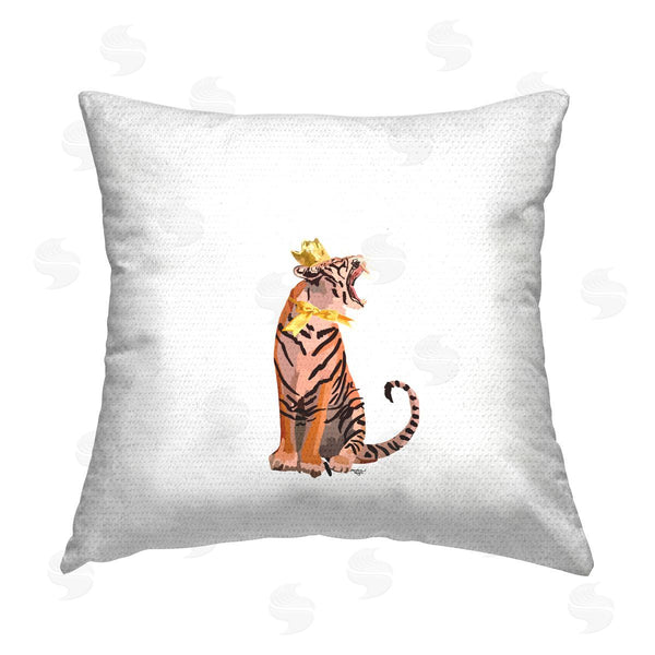 Stupell Industries Amelia Noyes | Roaring Royal Tiger Printed Throw Pillow