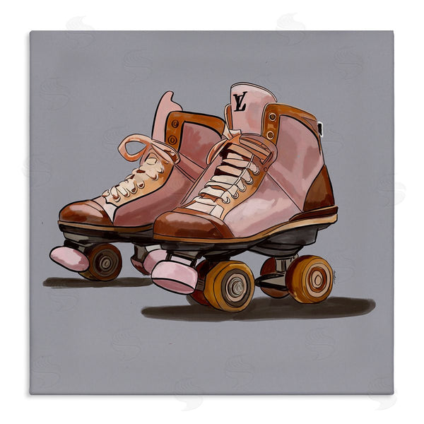 stupell industries Amelia Noyes | Roller Skates on Grey