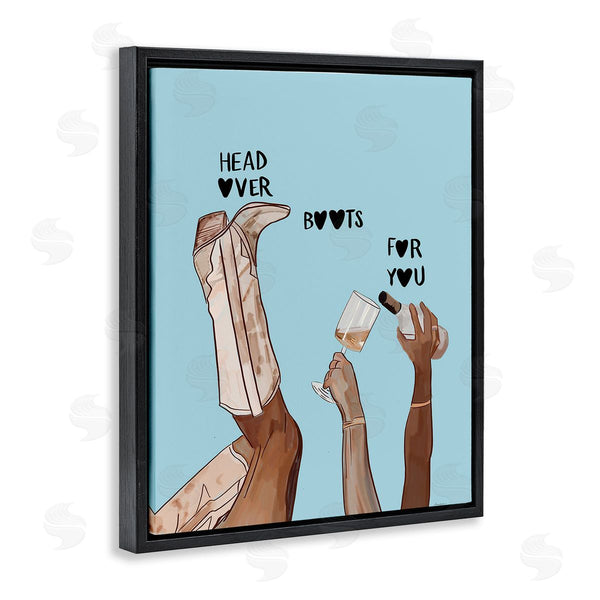 Stupell Industries Amelia Noyes | Romantic Cowgirl Phrase Wall Art