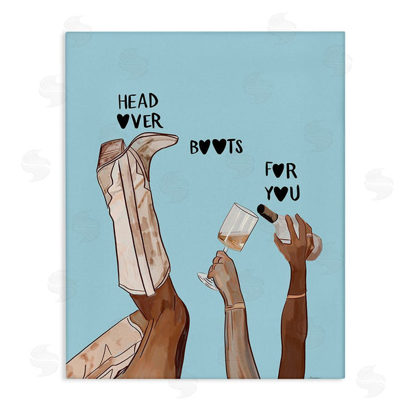 stupell industries Amelia Noyes | Romantic Cowgirl Phrase Wall Art