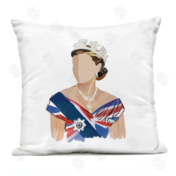 Stupell Industries Amelia Noyes | Royal Fashion Portrait Printed Throw Pillow