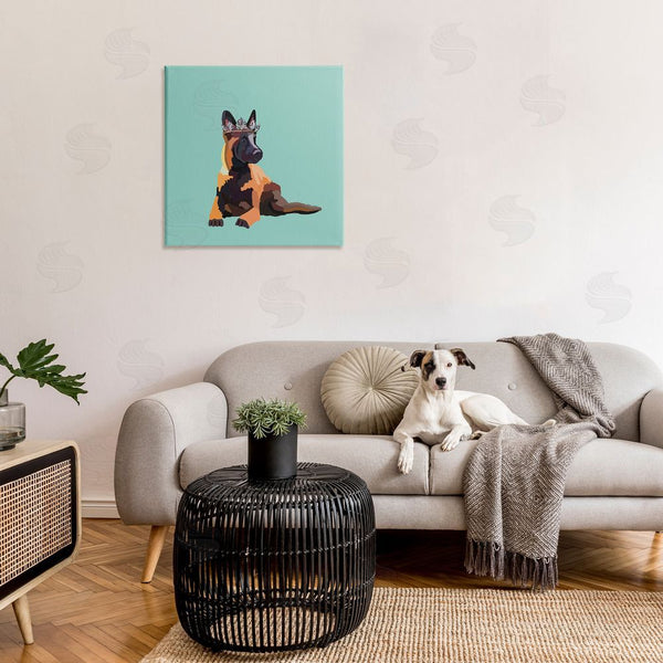 Stupell Industries Amelia Noyes | Royal German Shepherd Wall Art