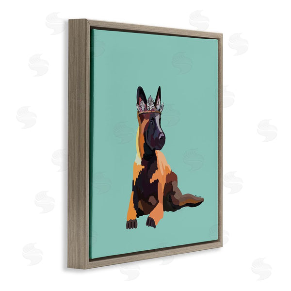 Stupell Industries Amelia Noyes | Royal German Shepherd Wall Art