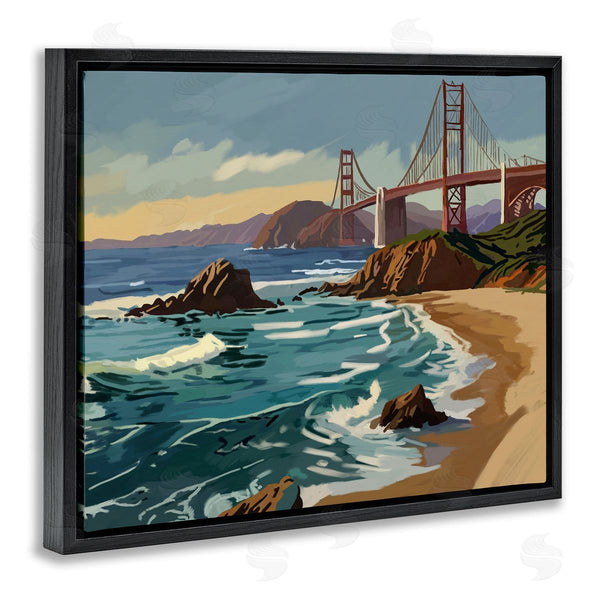 Stupell Industries Amelia Noyes | San Francisco Shoreline