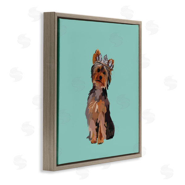 Stupell Industries Amelia Noyes | Terrier With Crown Wall Art