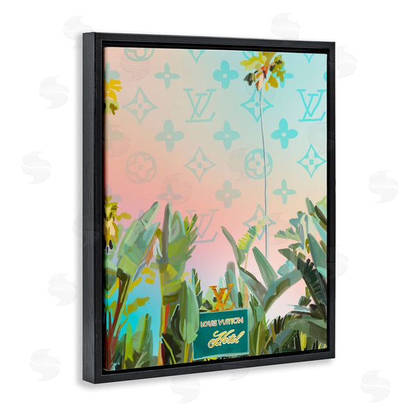 Stupell Industries Amelia Noyes | Tropical Glam Hotel Wall Art