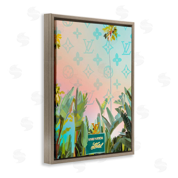 Stupell Industries Amelia Noyes | Tropical Glam Hotel Wall Art