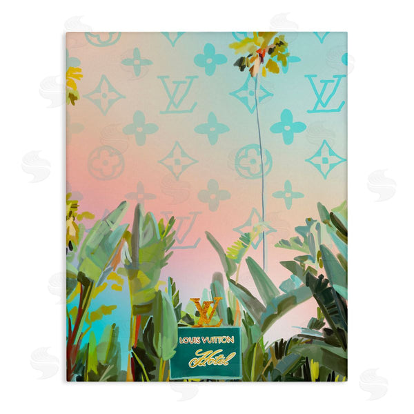 stupell industries Amelia Noyes | Tropical Glam Hotel Wall Art