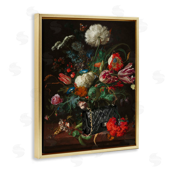 Stupell Industries Amelia Noyes | Vintage Bouquet With Purse