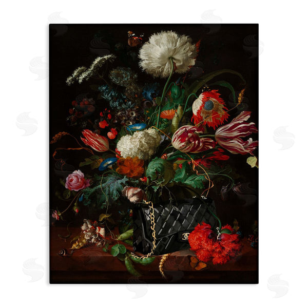 stupell industries Amelia Noyes | Vintage Bouquet with Purse