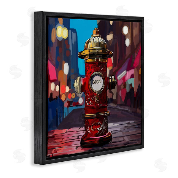 Stupell Industries Amelia Noyes | Vivid Glam Hydrant Wall Art