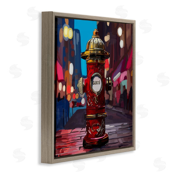 Stupell Industries Amelia Noyes | Vivid Glam Hydrant Wall Art