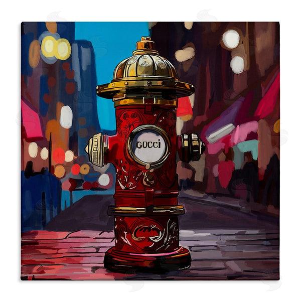 stupell industries Amelia Noyes | Vivid Glam Hydrant Wall Art