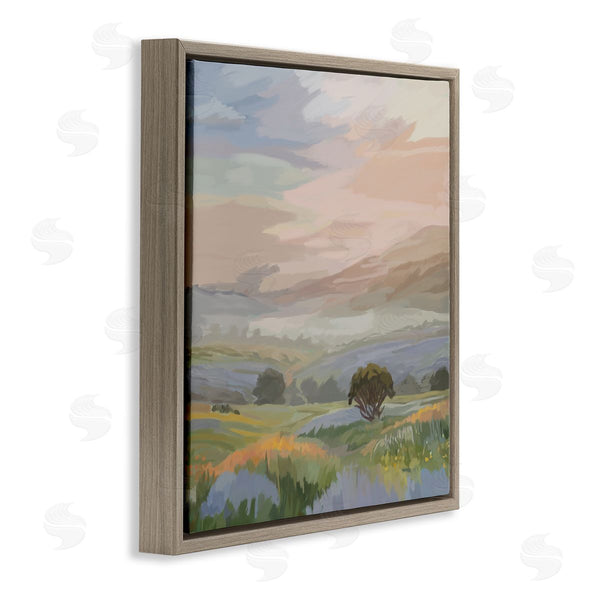 Stupell Industries Amelia Noyes | Warm Sunrise Over California Mountains
