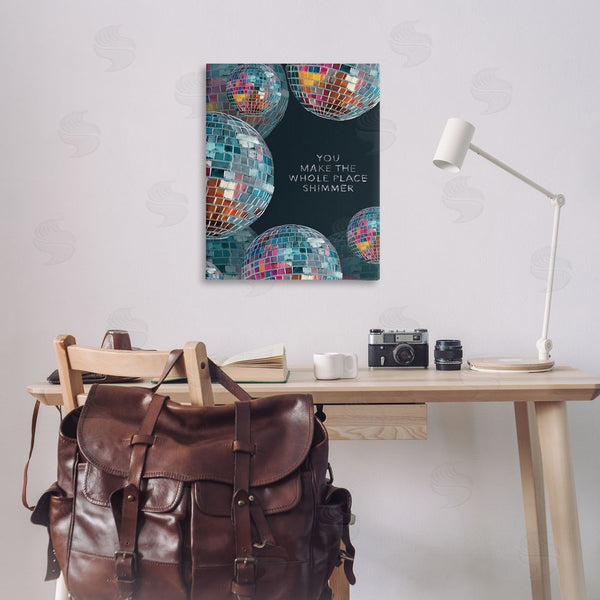 Stupell Industries Amelia Noyes | You Make It Shimmer Wall Art