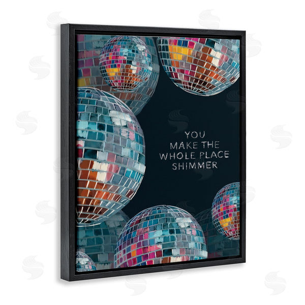 Stupell Industries Amelia Noyes | You Make It Shimmer Wall Art