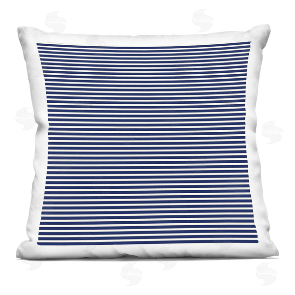 stupell industries Amy Brinkman | Modern Black Stripes Pattern Printed Throw Pillow