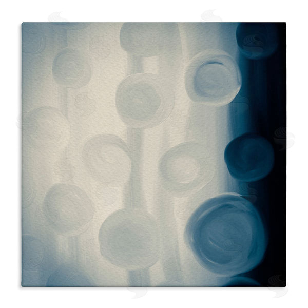 stupell industries Amy Brinkman | Rich Blue Abstract Circles Modern Circles Design Wall Art